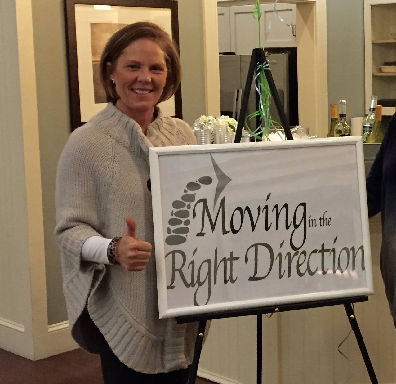 Photo of Jen Haggerty, owner of Moving in the Right Direction